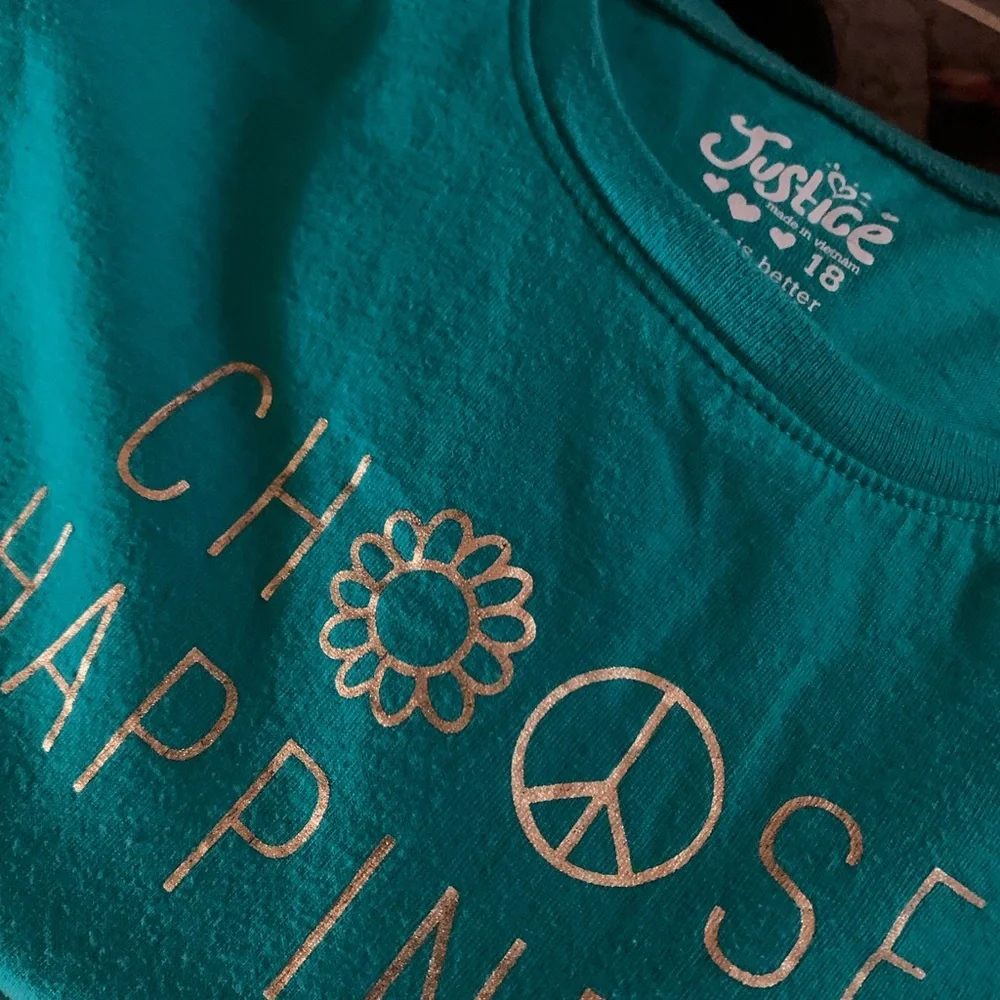 “Choose Happiness” Tee by Justice